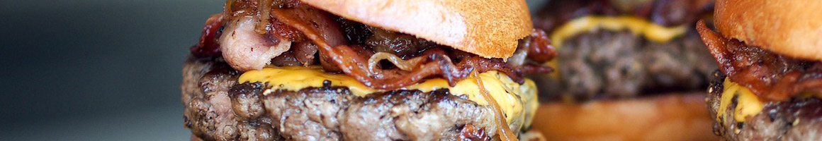 Eating American (Traditional) Burger Fast Food at Kewpee Sandwich Shop restaurant in Racine, WI.